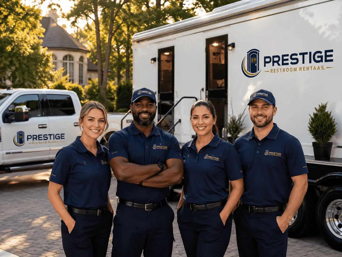 Trusted Luxury Portable Restrooms company in Welling, OK